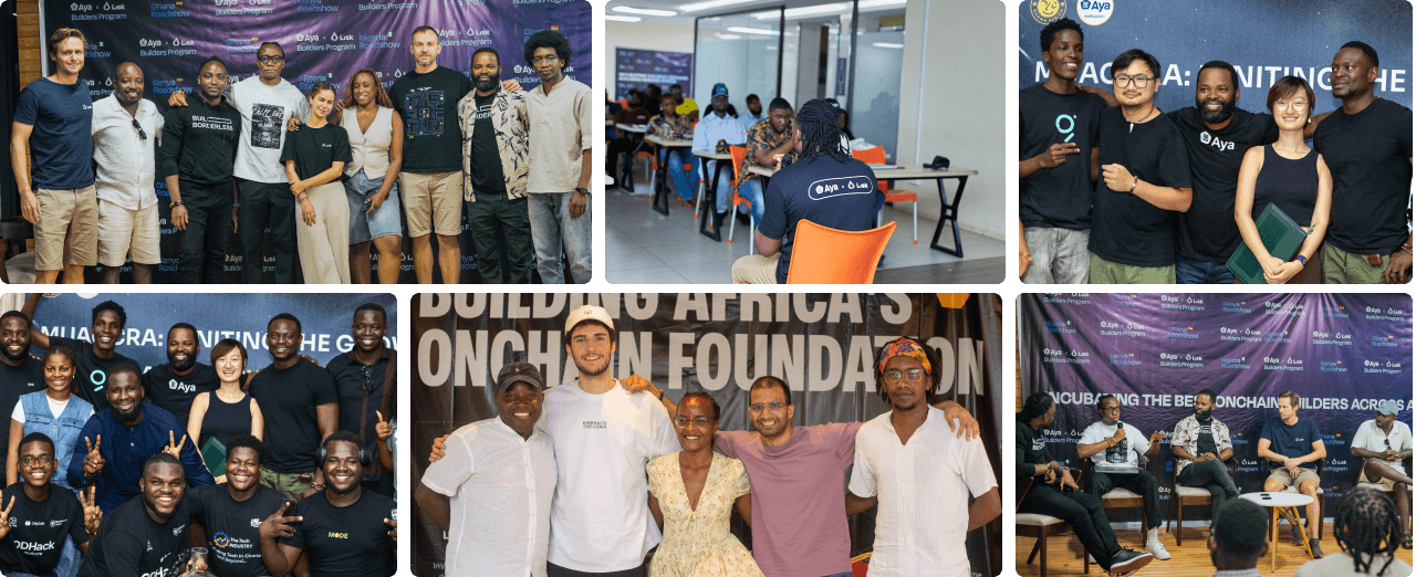 AyaHQ partnership events across Africa